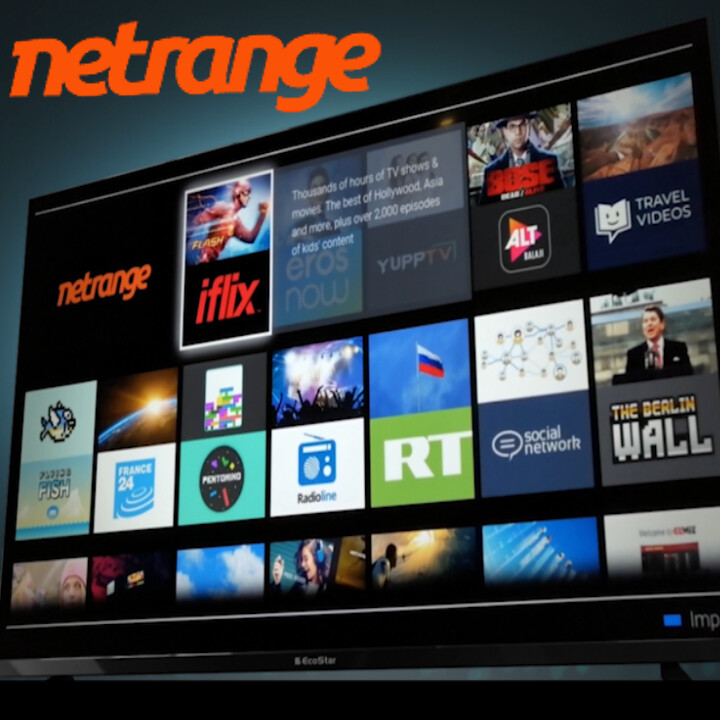 Interface de Smart TV NetRange