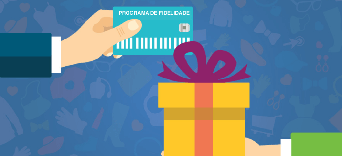 Símbolo de programa de fidelidade para negócios